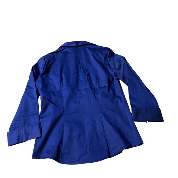 Banana Republic Blue Button Up Blouse - Picture 5 of 5